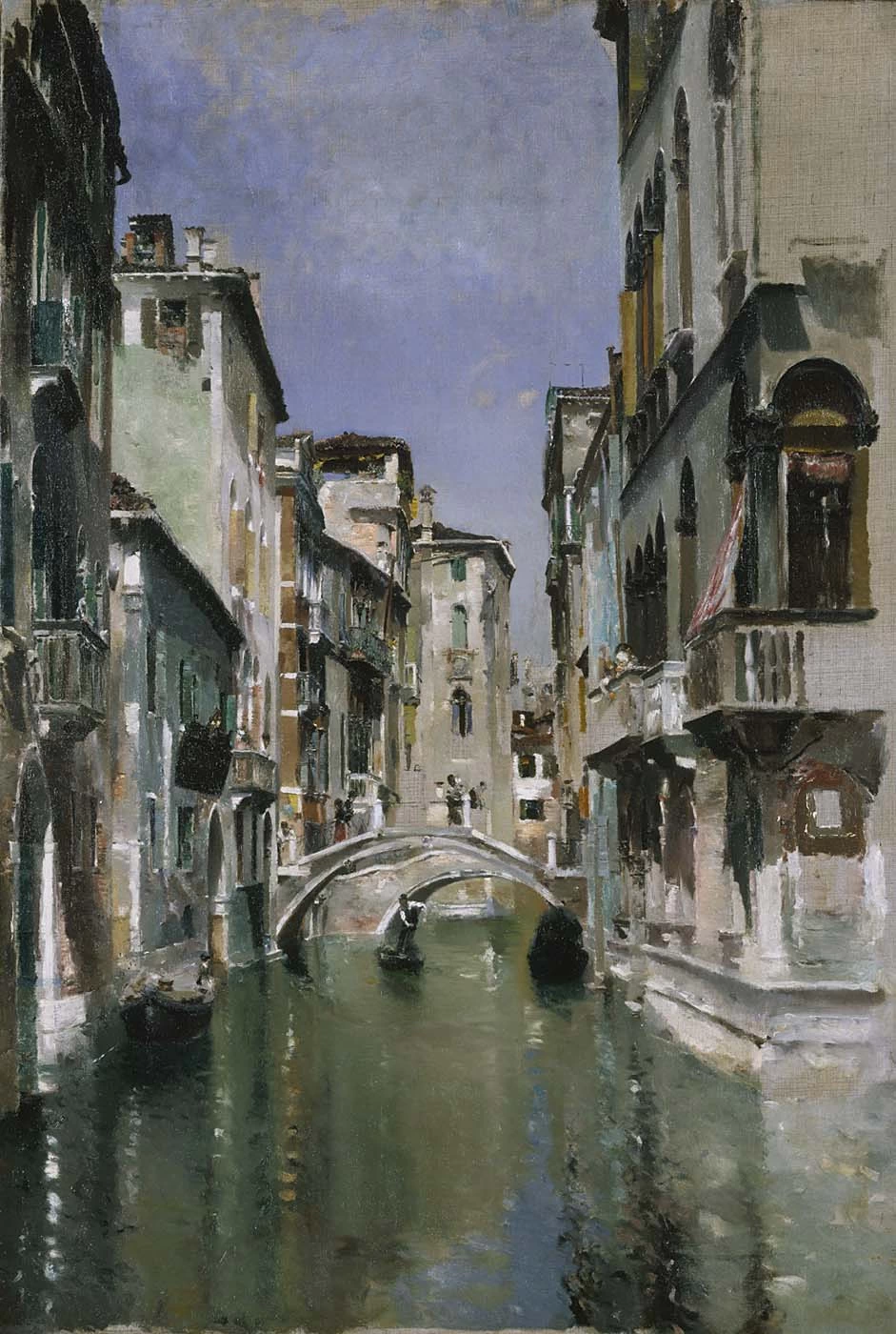 Canale di Venezia, quartiere di San Trovaso - Smithsonian American Art Museum